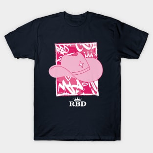 RBD Rebelde Tour 2023 Funny Pink T-Shirt